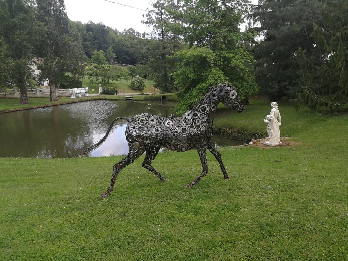 Le Jardin D Eau Hotell Lamothe-Montravel Exteriör bild